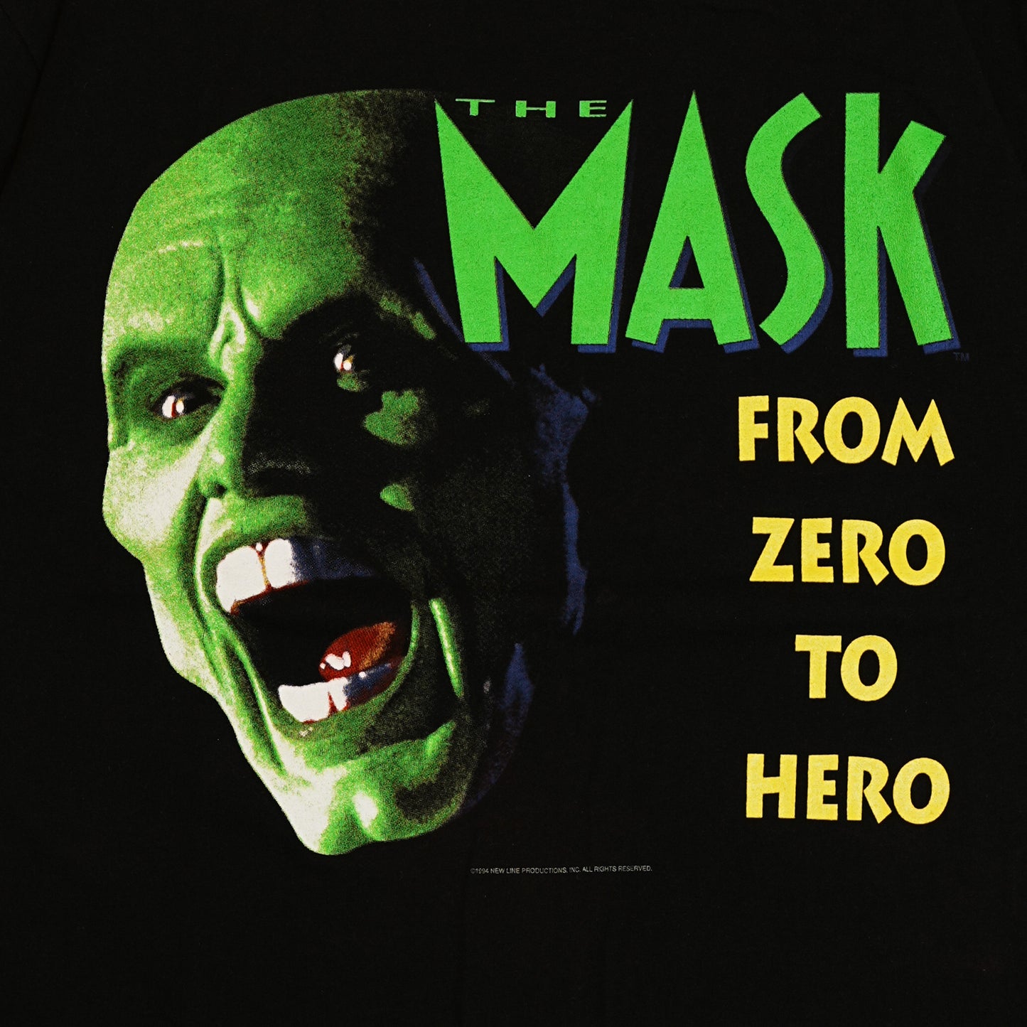 THE MASK FROM ZERO TO HERO HANES XL (n_0611)
