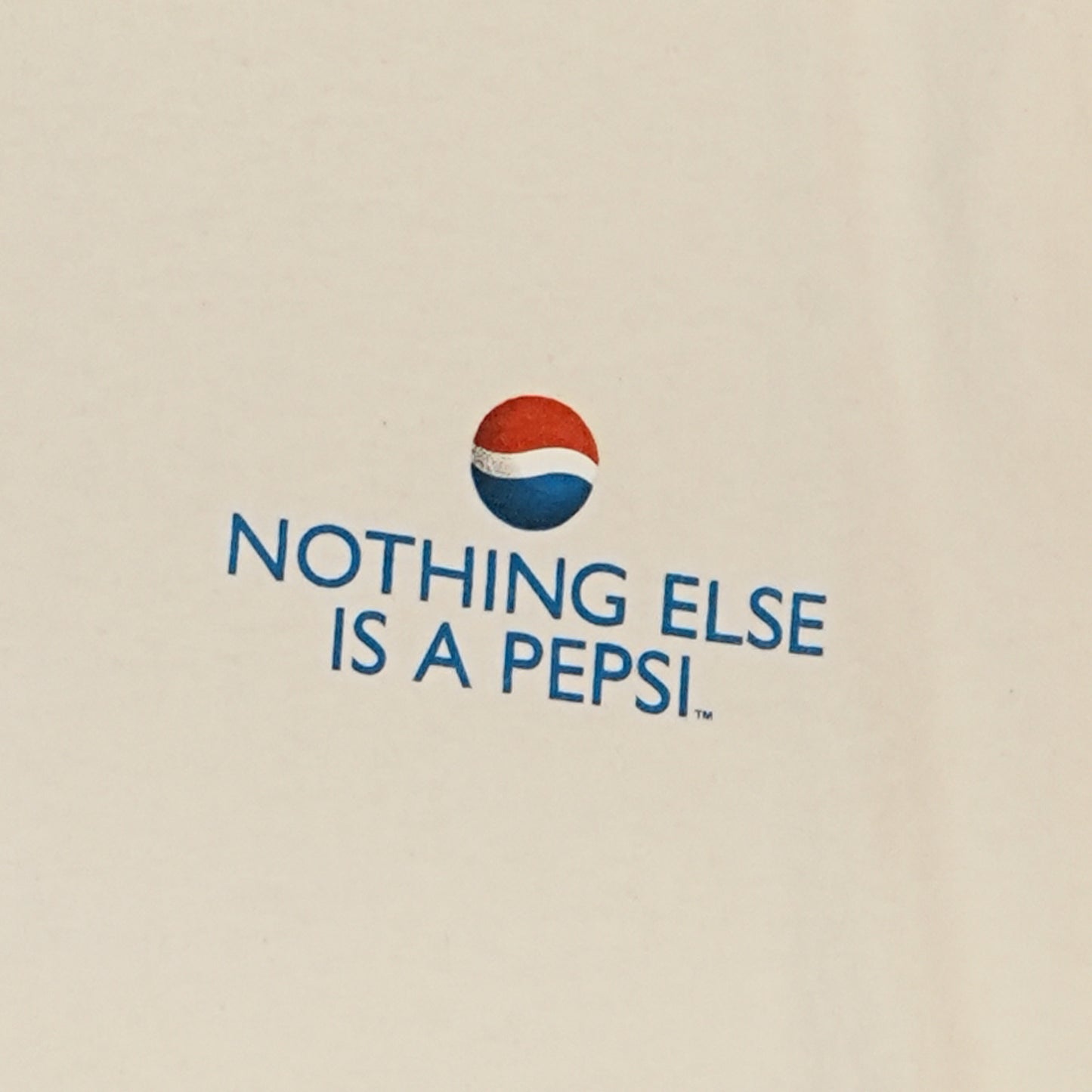 NOTHING ELSE IS A PEPSI FOTL XL (o_0608)