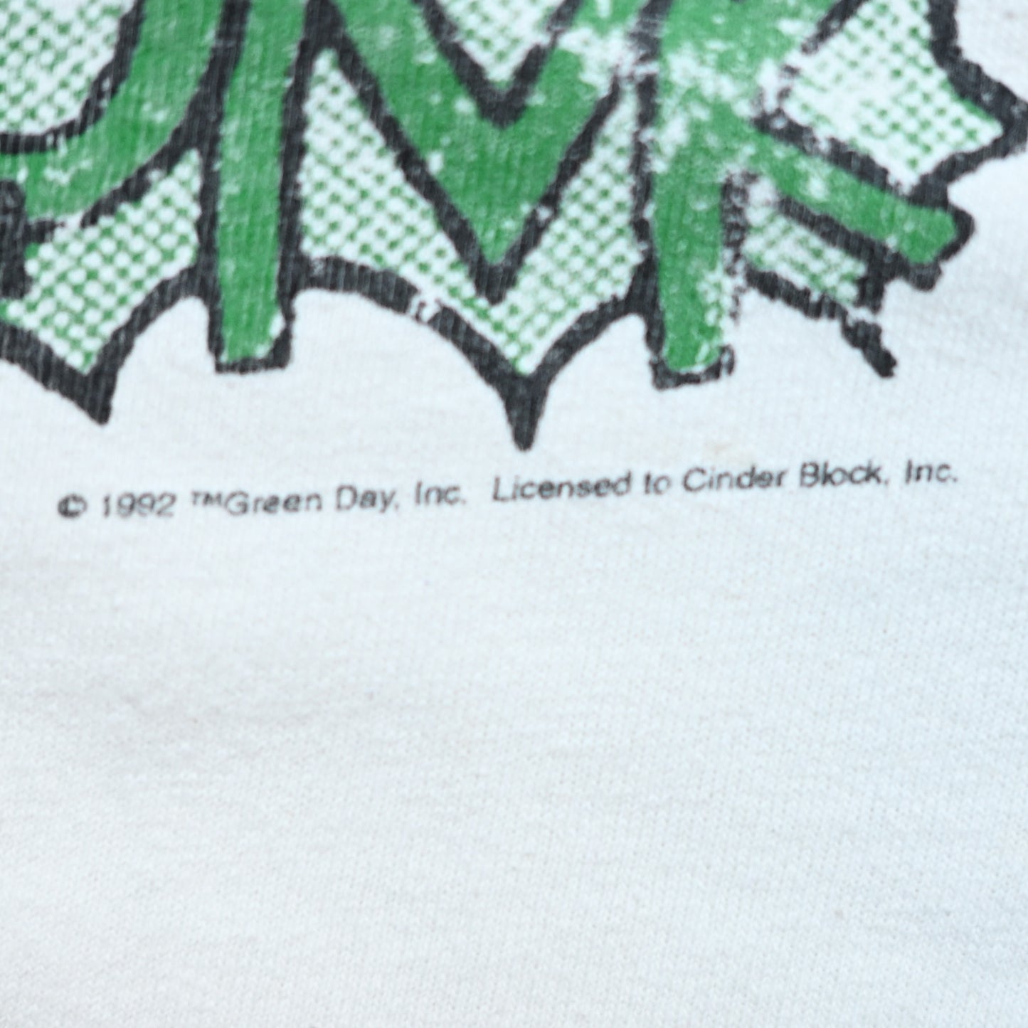 GREEN DAY KERPLUNK WHITE GILDAN XL (o_1002)