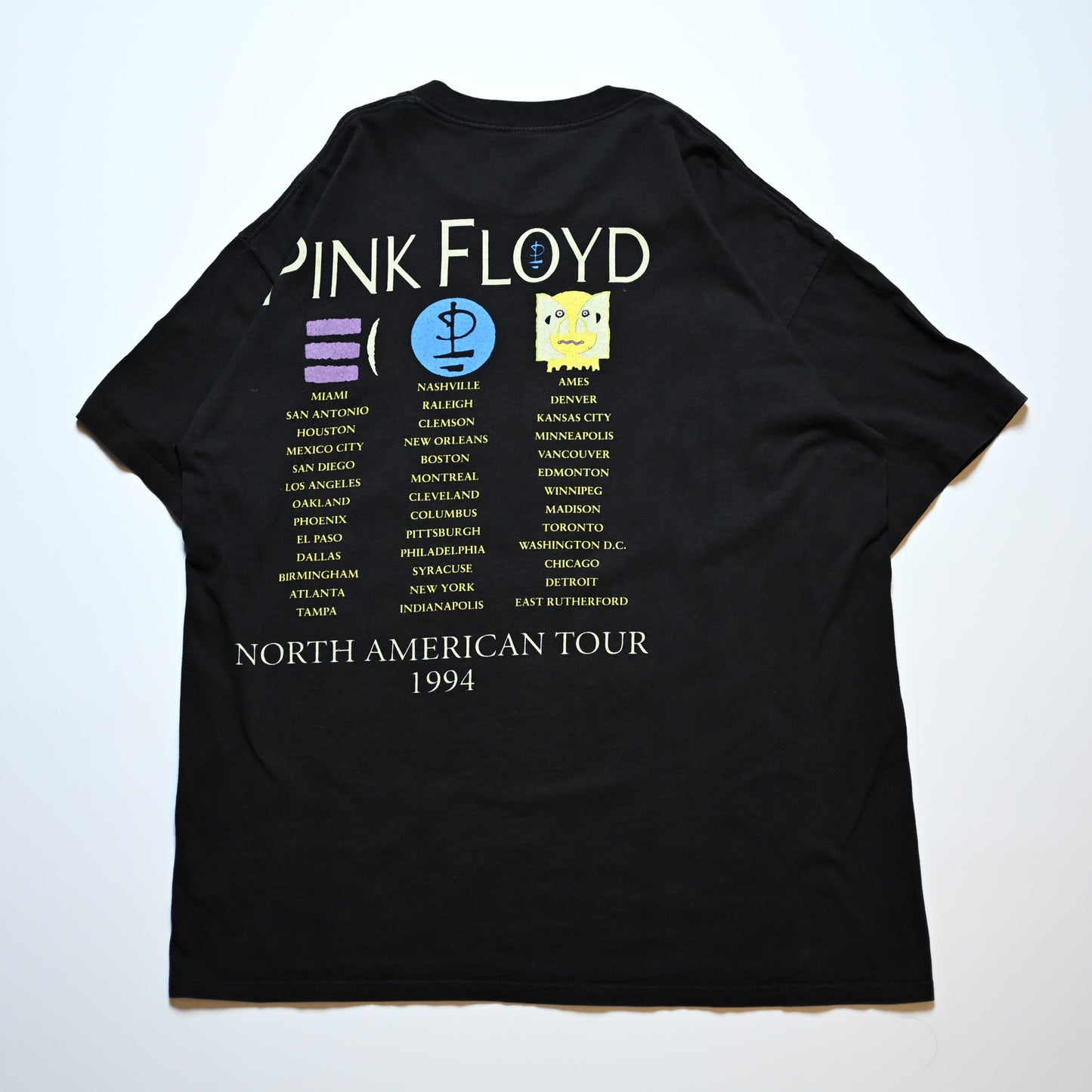 PINK FLOYD NORTH AMERICAN TOUR 1994 BROCKUM XL (o_1005)