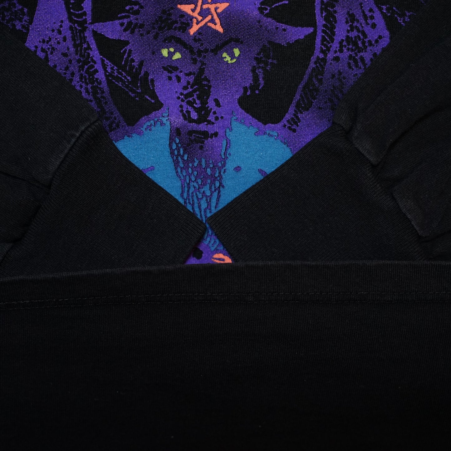 MARILYN MANSON 1996 NO FORGIVENESS WHEN I'M GOD EVERYONE DIES L/S GILDAN XL(o_1008)