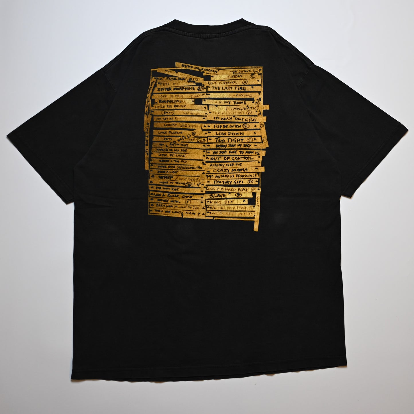 ROLLING STONES 1997 LIP & TONGUE CUT TAG L-XL (o_1212)