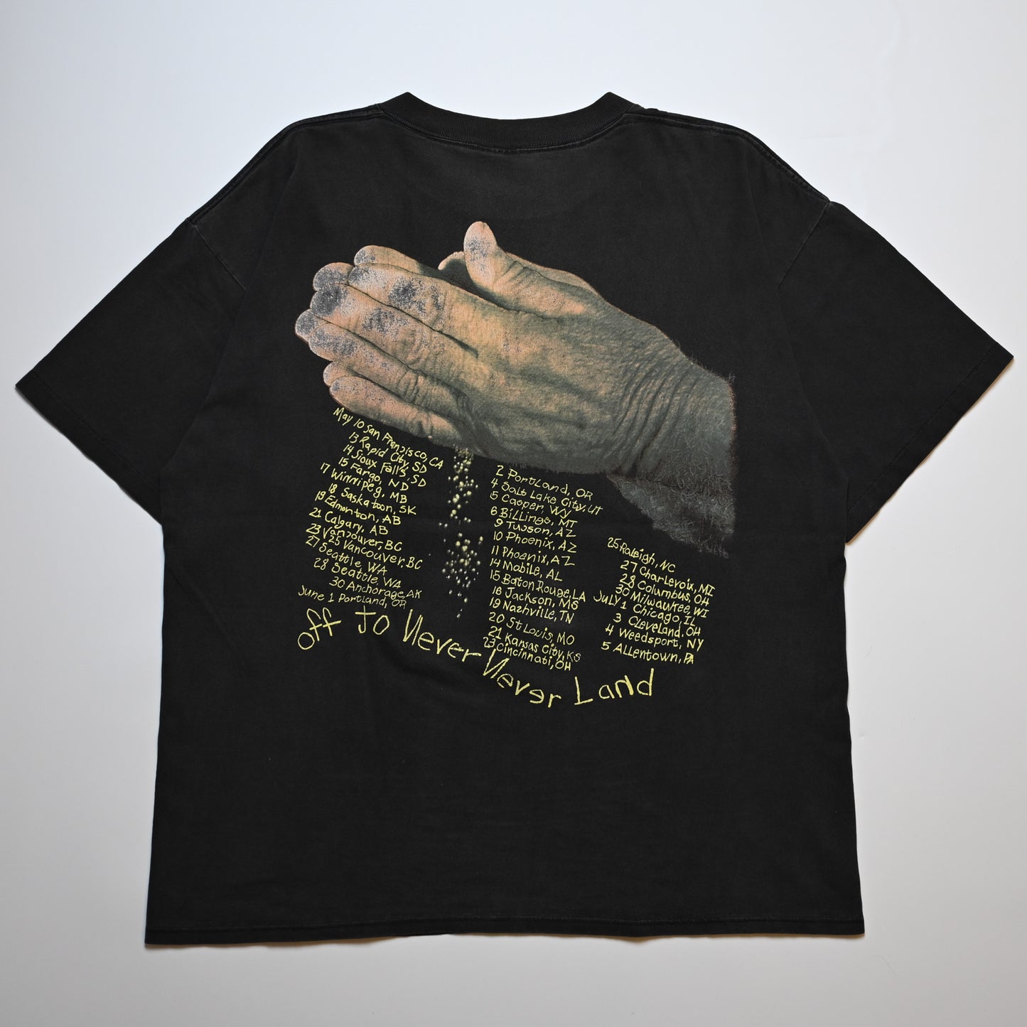 METALLICA 1992 SANDMAN ORIGINAL(METALLICA TAG) FITS XL (oc_1209)