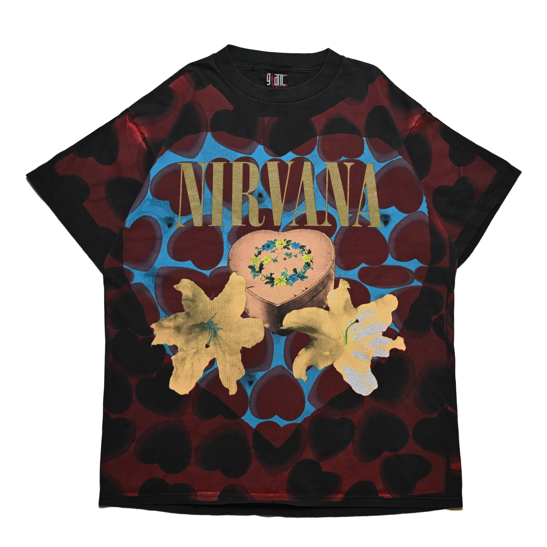L ニルヴァーナ NIRVANA ロンT Tシャツ 長袖 ロングスリーブ