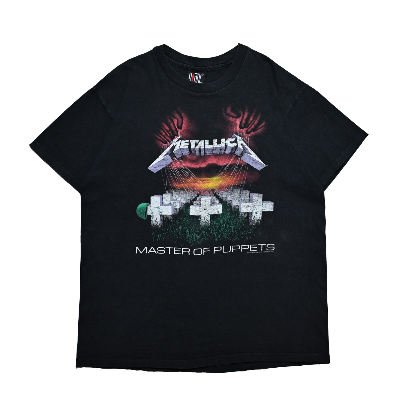METALLICA 1994 MASTER OF PUPPETS giant by anvil XL (rb_008)