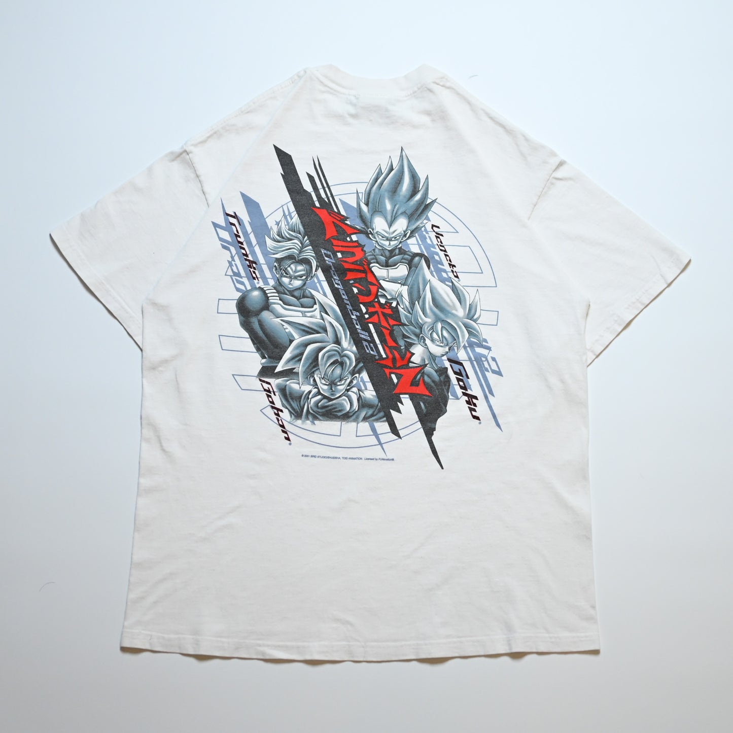 DRAGONBALL Z 2001 WHITE USA ORIGINAL LARGE (rb_1008)
