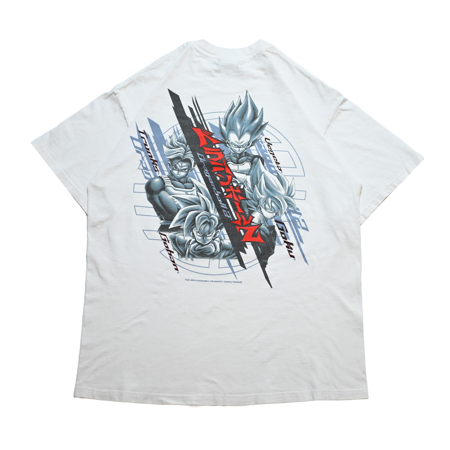 DRAGONBALL Z 2001 WHITE USA ORIGINAL LARGE (rb_1008)