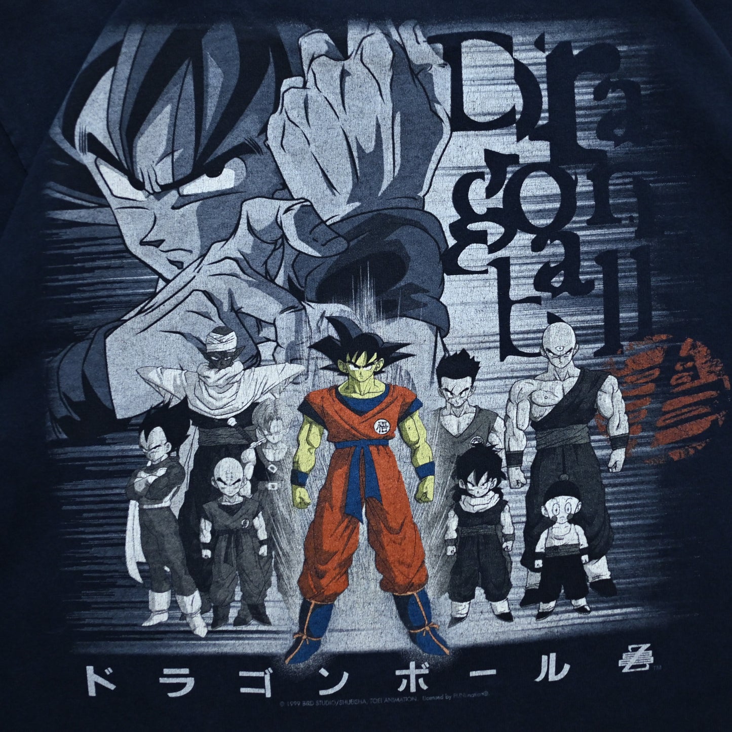 DRAGONBALL Z 1999 NAVY TAGCUT L-XL (rb_1010)