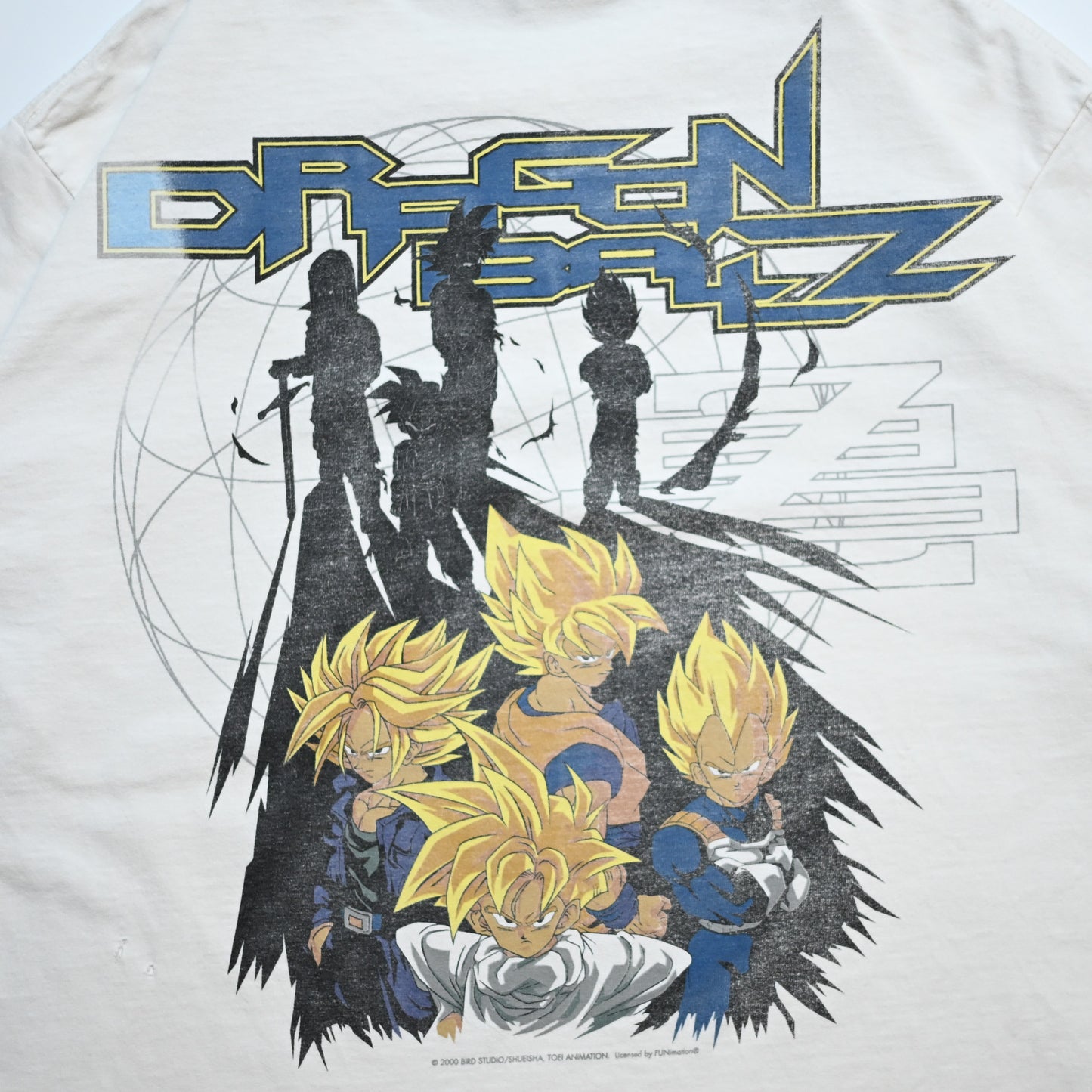 DRAGONBALL Z 2000 WHITE ORIGINAL LARGE (rb_1011)