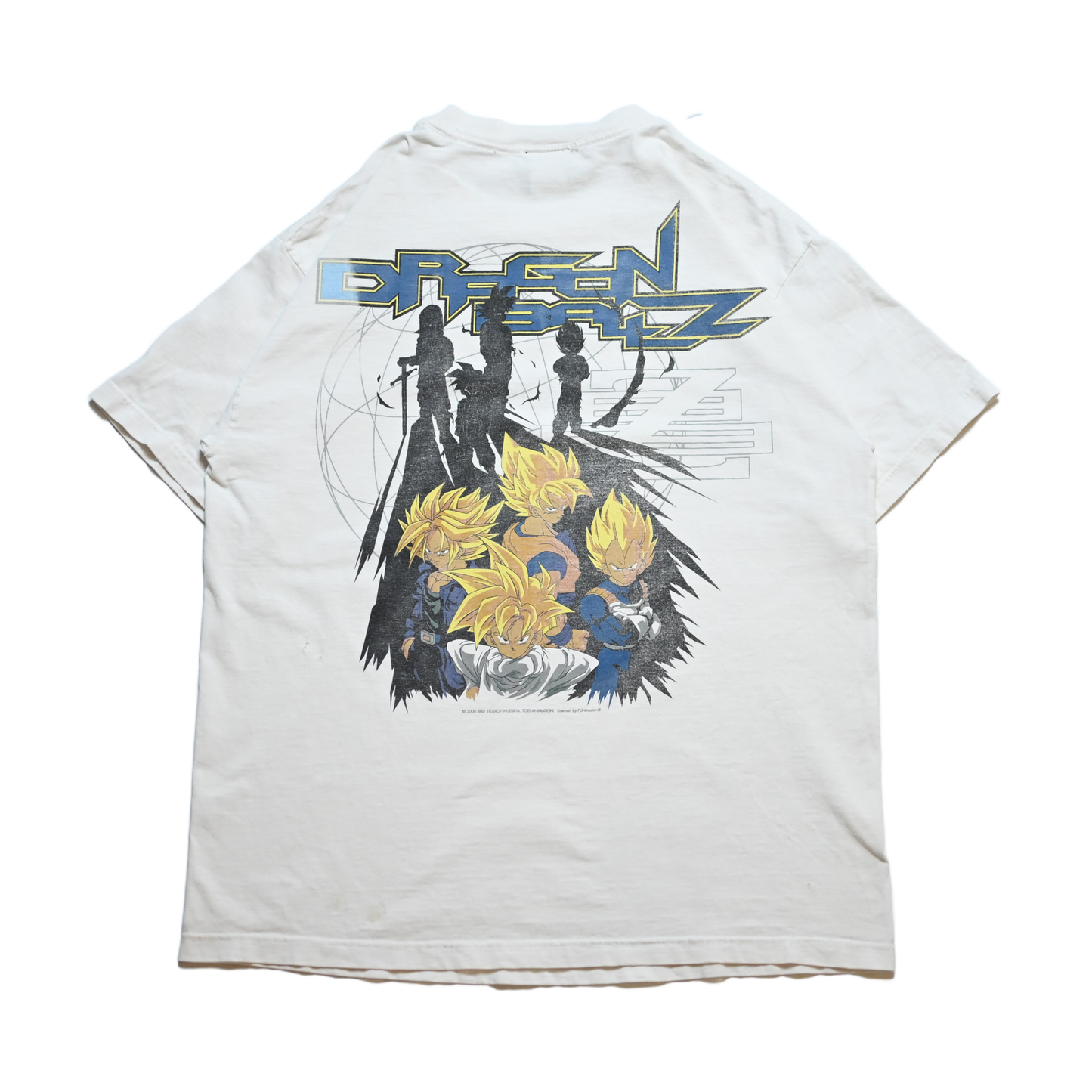 DRAGONBALL Z 2000 WHITE ORIGINAL LARGE (rb_1011)