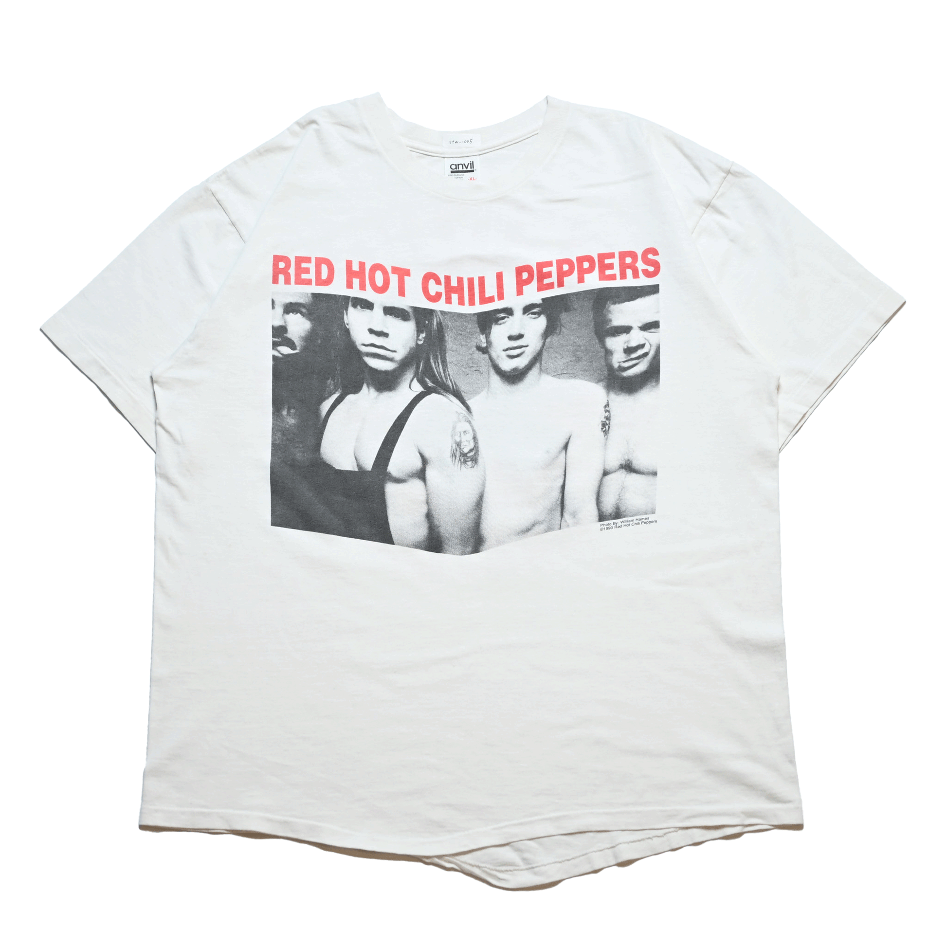 RED HOT CHILI PEPPERS PORTRAIT WHITE ANVIL XL(stw_1005 RED HOT CHILI PEPPERS PORTRAIT WHITE ANVIL XL(stw_1005