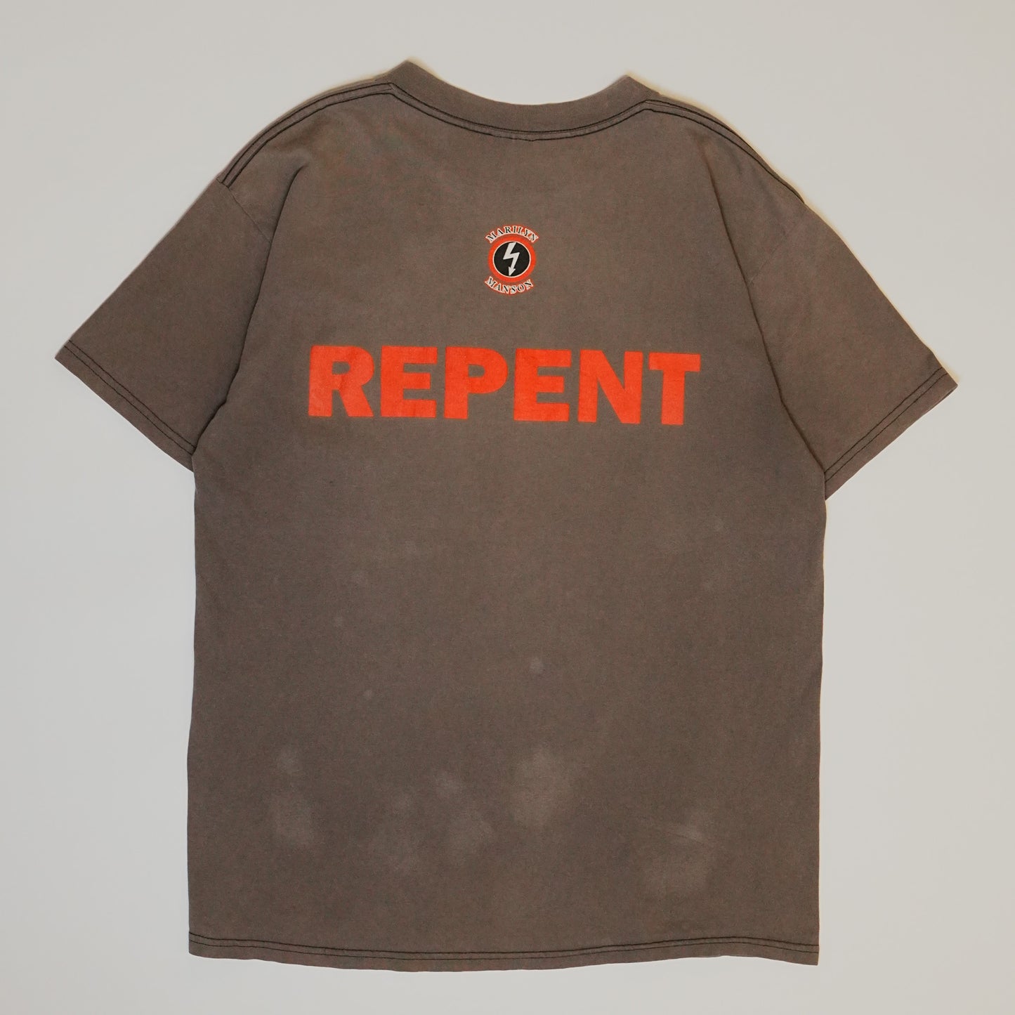 MARILYN MANSON REPENT CUT TAG LARGE相当 (zo_51010)