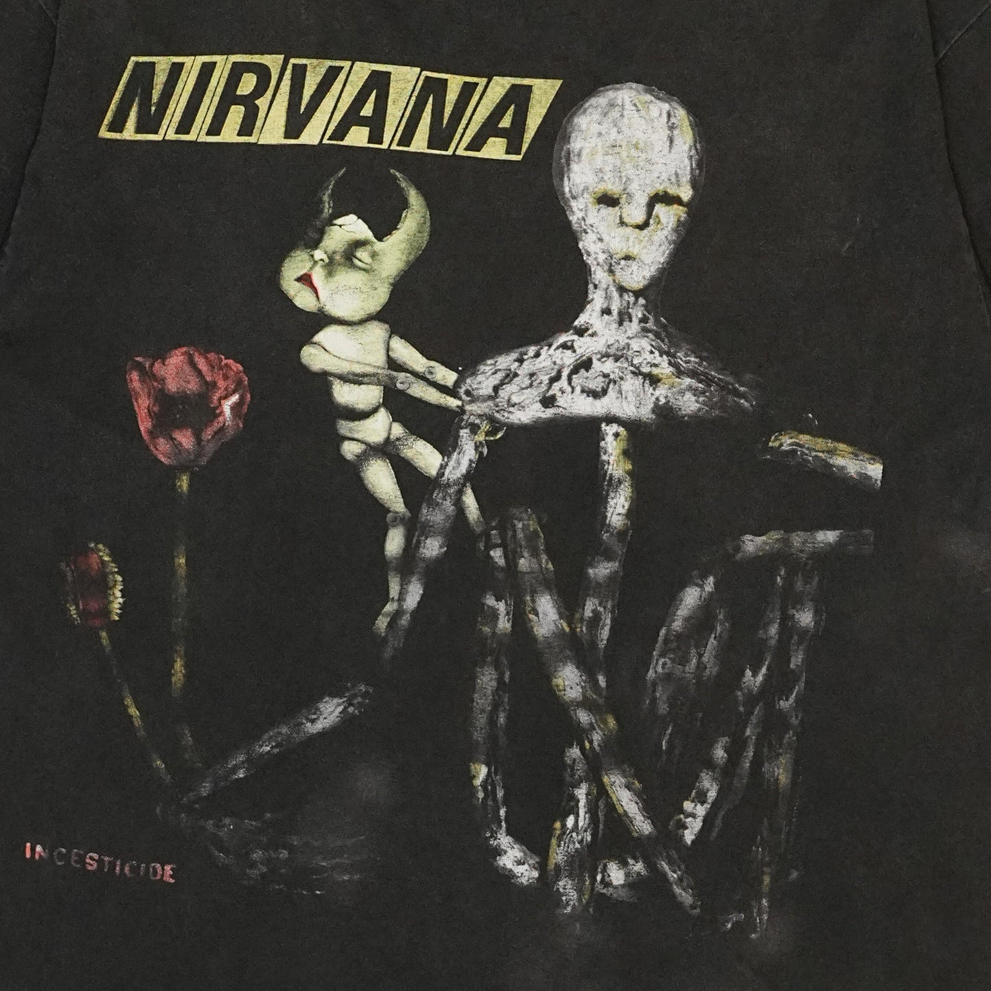 NIRVANA  Incesticide BLACK giant XL