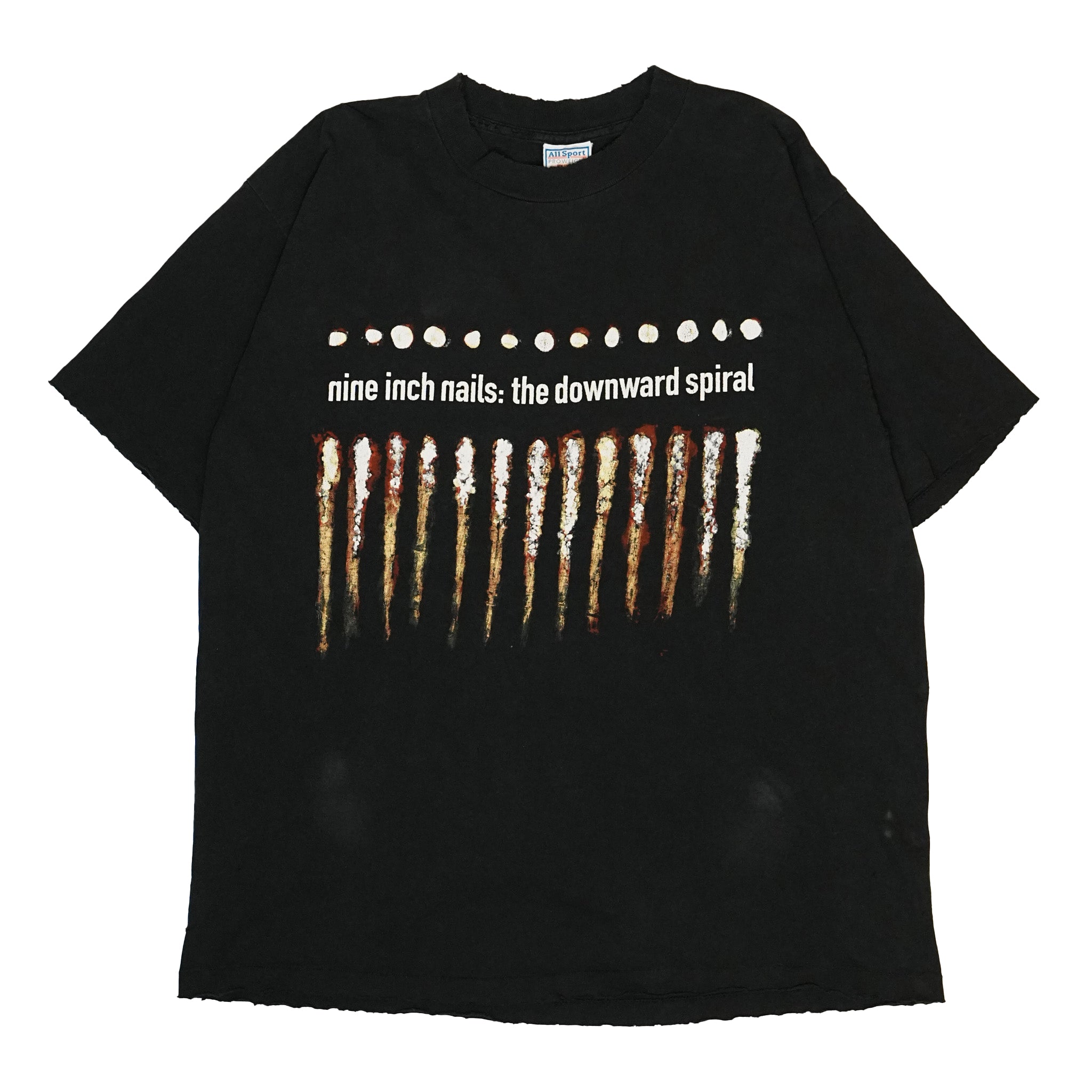 NINE INCH NAILS the downward spiral SHREDDER All Sport XL